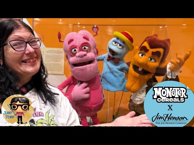 Meeting Count Chocula, Boo Berry, and Franken Berry at the Center