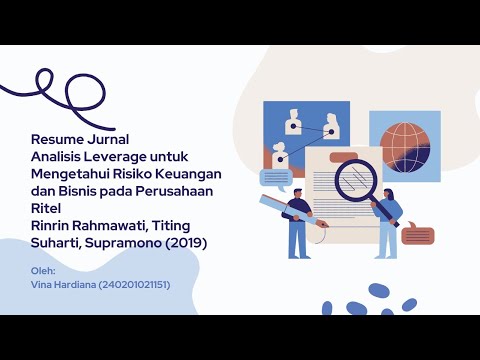 Resume Jurnal: Analisis Leverage untuk Mengetahui Risiko Keuangan dan Bisnis pada Perusahaan Ritel