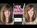 5 Minute Minimalist Makeup Transformation for Women Over 50