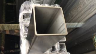316 Stainless Steel Rectangle& square Pipe Tubes price per ton