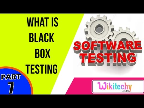 What is black box testing | Software Testing Interview Questions and Answers