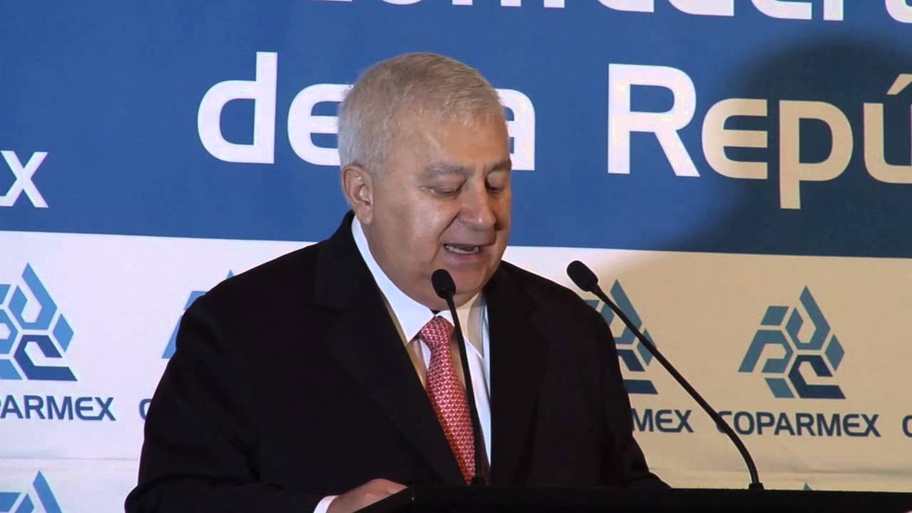 Firma de convenio SEP - COPARMEX reforma educativa de velasco