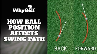 How Ball Position Affects Swing Path