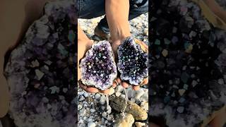 "Cracking This Crystal Revealed Something INSANE 🔥💜”