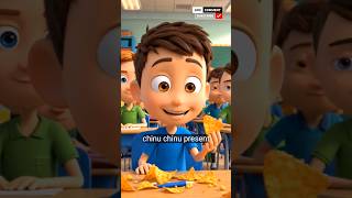 Caption:Class attendance turned into comedy chaos 😂📋#cartoon#school#animation#funnycartoon#cartoon