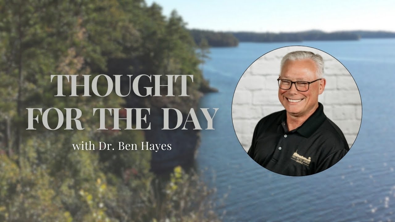 Thought for the Day – 1 Corinthians 10:1-6