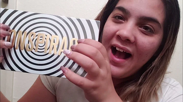 ASMR SHANE DAWSON X JEFFREE STAR conspiracy palette unboxing whisper