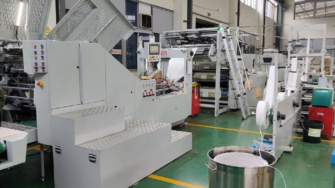 Automatic Paper Bag Making Machine - Fully Automatic Paper Bag Making Machine For Shopping Bags