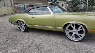 stitched by slick 71 cutlass custom console 1972 Oldsmobile Cutlass Console