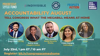 Accountability August: Tell Congress What the Megabill Means at Home