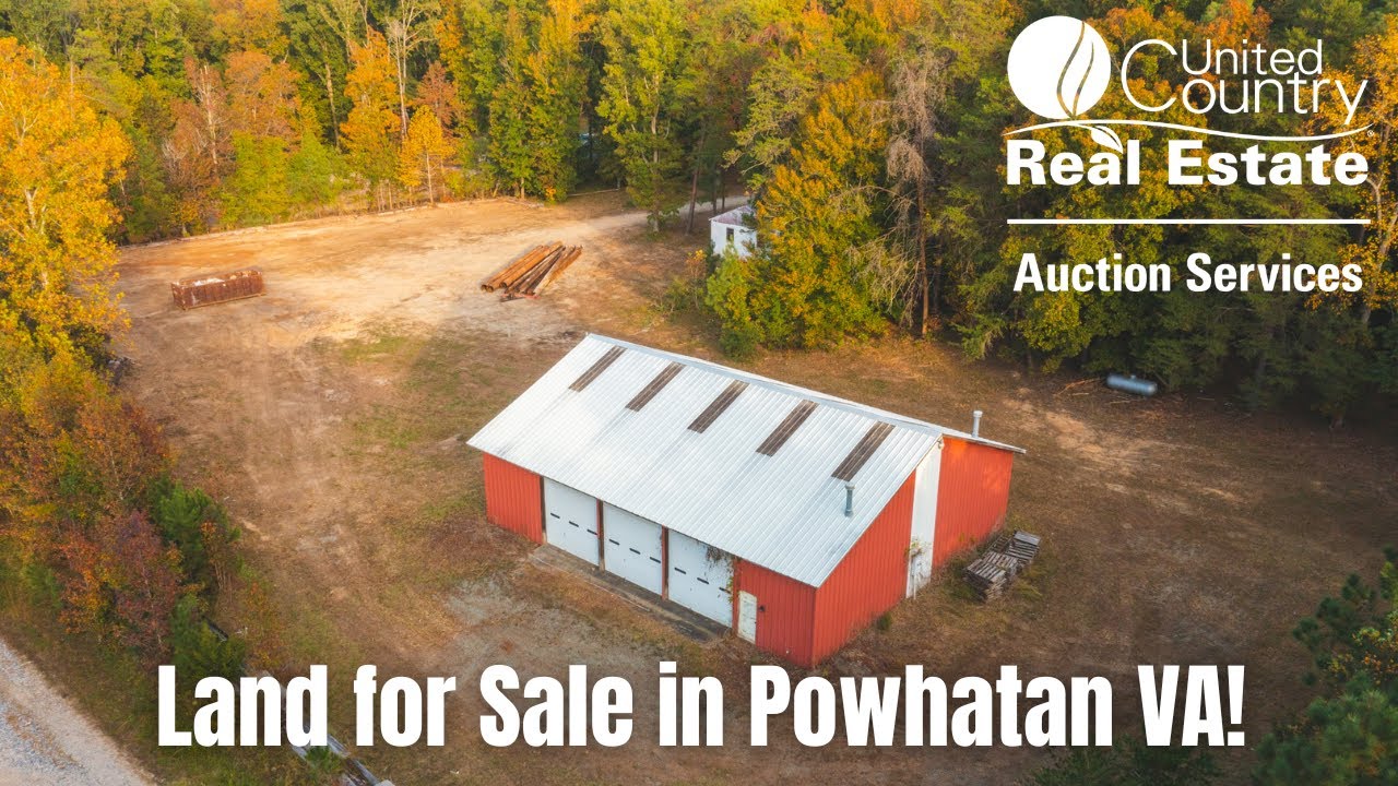 SOLD Land for Sale in Powhatan VA! YouTube