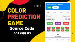 color prediction game source code and script download | Support