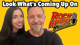 Look What's Coming Up On "Rock History Music" With John Beaudin & Shannon Edwards