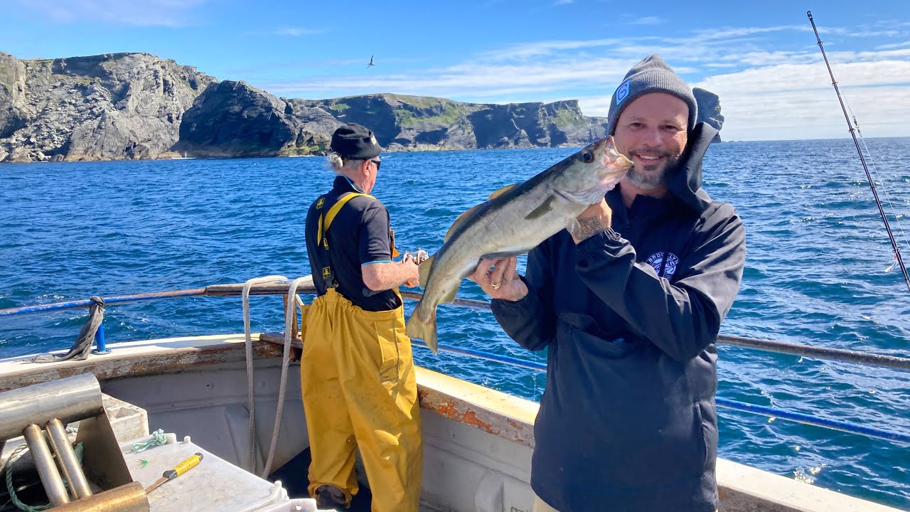Fishing Ireland Pollock Catch Clean Cook YouTube