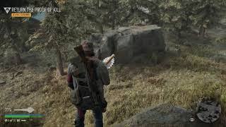 Days Gone - Keeping Souvenirs - Search Runner Cave - Nero Injector - Bounty Hunter Storyline