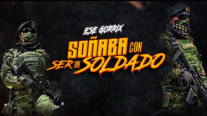 SOÑABA CON SER UN SOLDADO - Rap Motivación Militar & Policia - Ese Gorrix (2025)