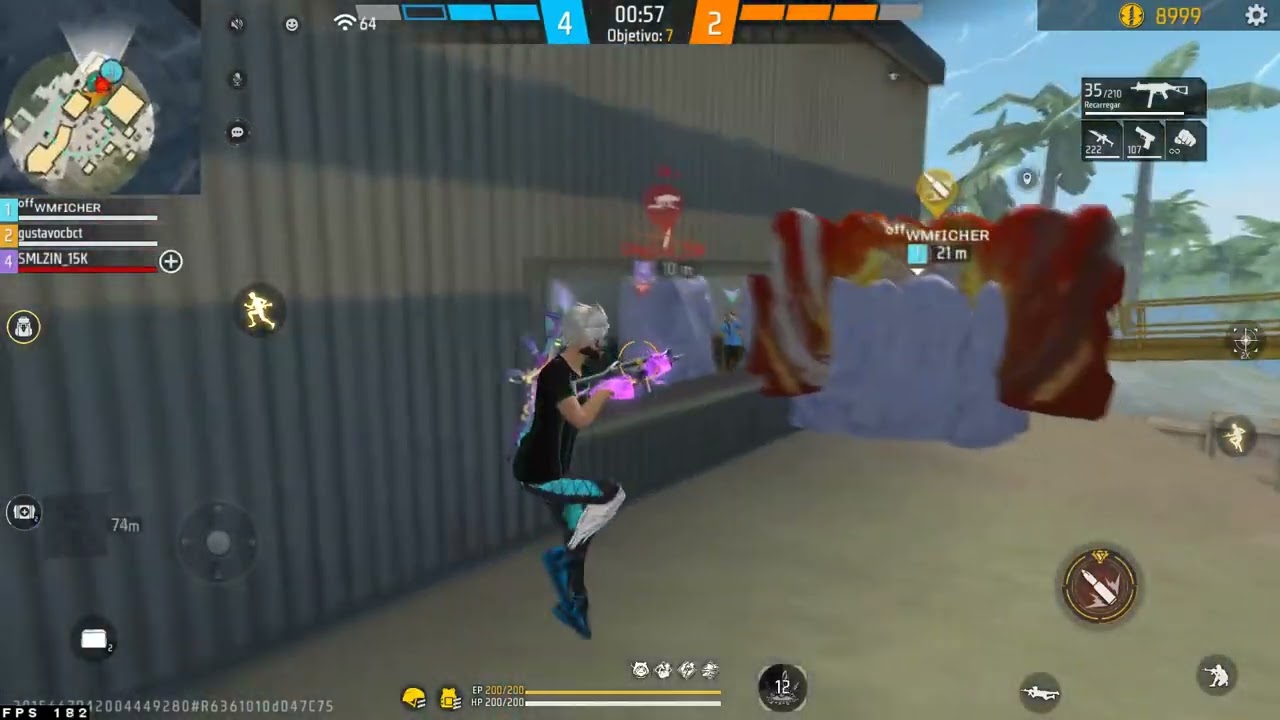 HIGHLIGHTS EM 4x4 RESENHA! 1920x1080 Highlights Free Fire MSI 5.9 FREEFIRE