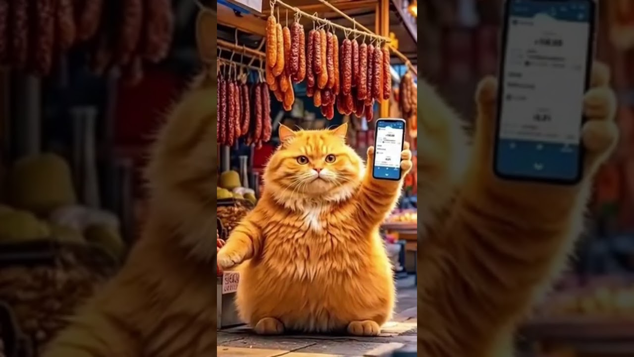 Cute AI Cat Video💖💖