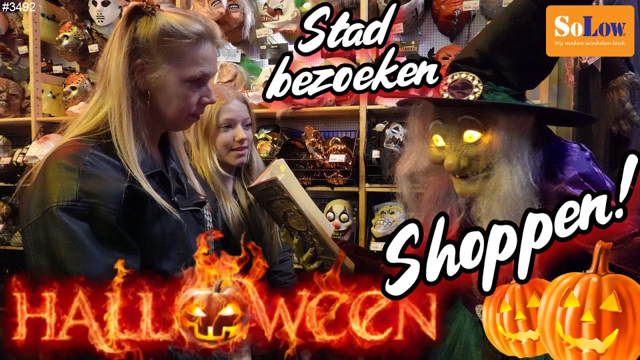 Na Bezoek aan HISTORISCH Zoetermeer, SHOPPEN in het STADSHART. Ook bij SOLOW voor HALLOWEEN #3492