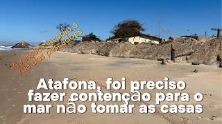 O mar tomou toda a rua dos pescadores. #avançodomardeatafona #curtindoapraia