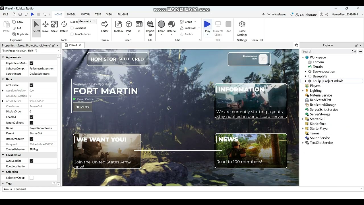 Project adriot setup