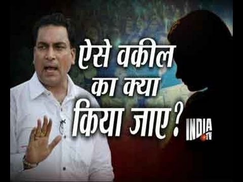 India TV live debate on A P Singh remark against women Part 1 - YouTube