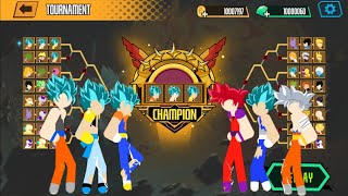 Stickman Dragon Fight Tournament of Vegito, Gogeta & Goku SSJ Blue | Playxtreme screenshot 2