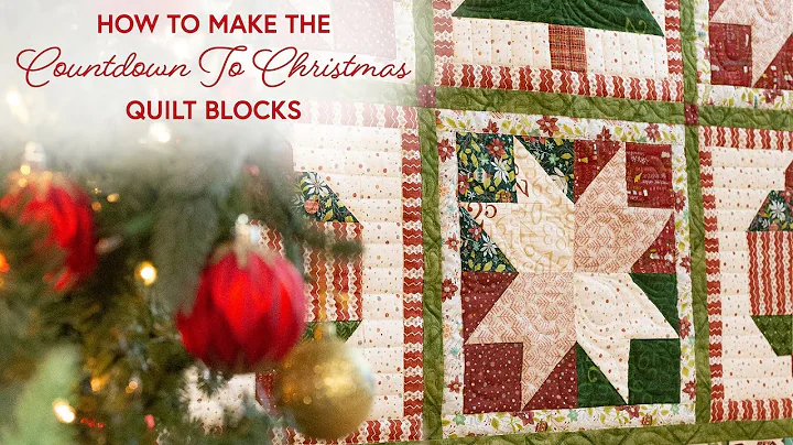 How to Make the Countdown to Christmas Quilt Blocks | a Shabby Fabrics Tutorial