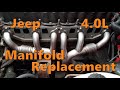 Jeep 4.0L Exhaust Manifold Replacement