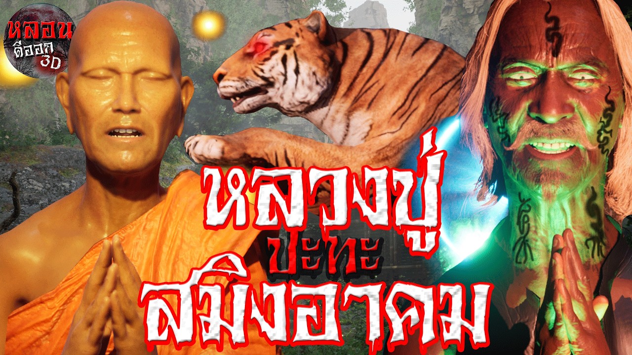หลวงปู่ปะทะสมิงอาคม | หลอนดีออก3D EP.52  #ghost #horror #เรื่องผี