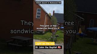 Touring  St. John the Baptist, Light on the Hill (Richmond Hill)