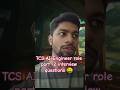 TCS AI Engineer role interview questions #shorts #short #interview #ai #aiengineer #tcs #python #llm
