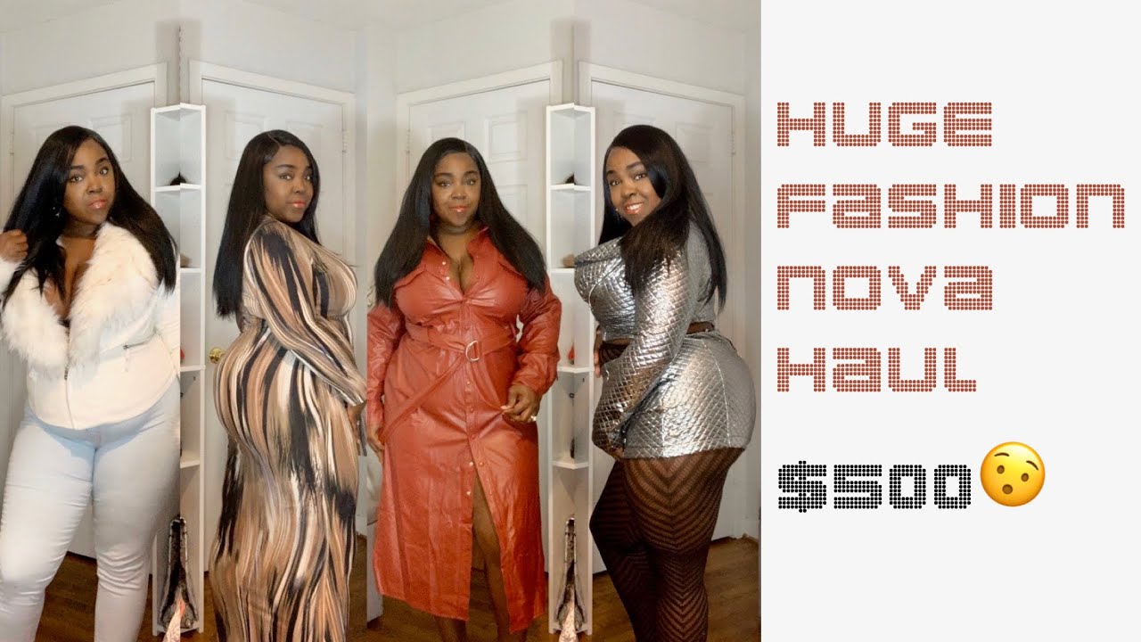 Huge!!! Fall Fashion Nova Curve Haul 2019 YouTube