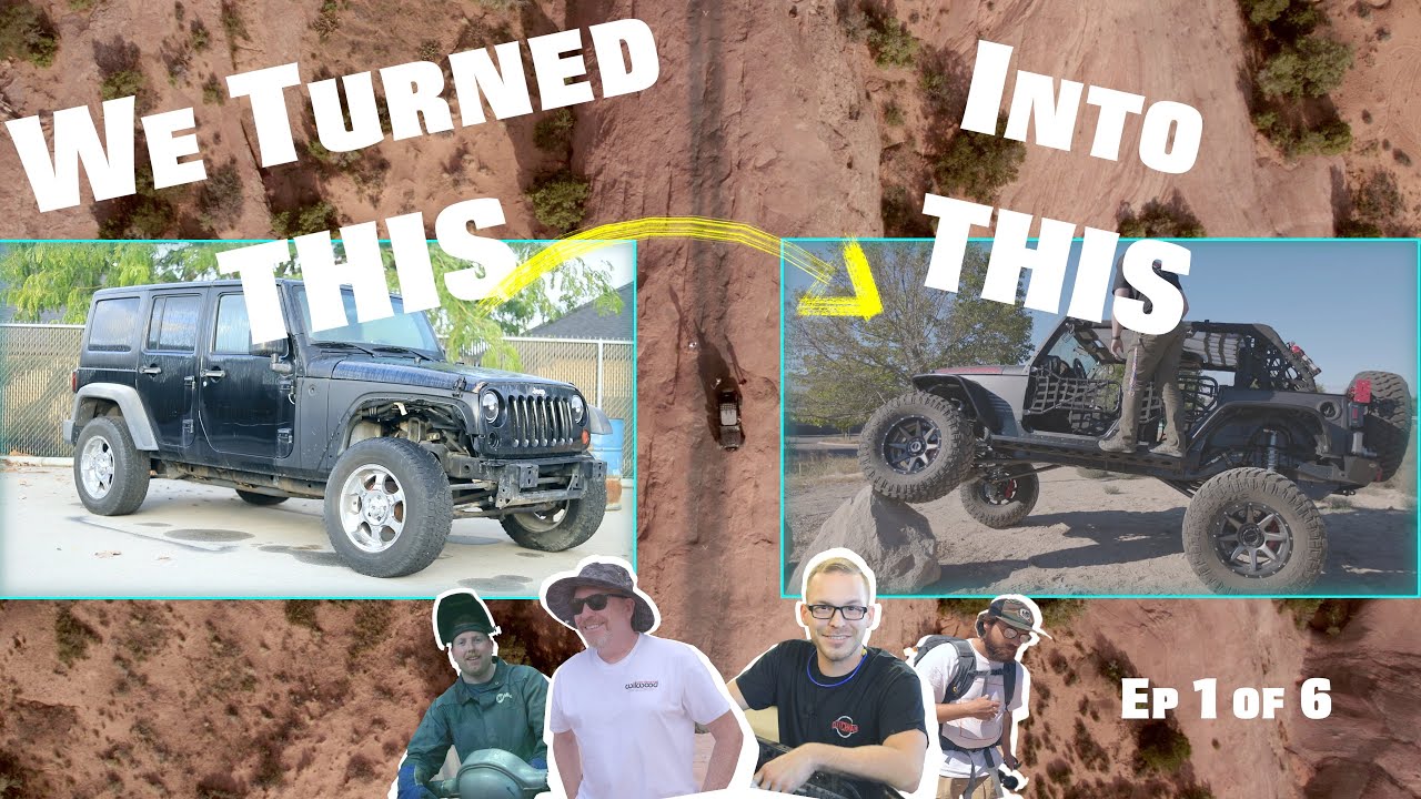 Jeep Wrangler JKU Build Dutchman Axles Ep 1 YouTube