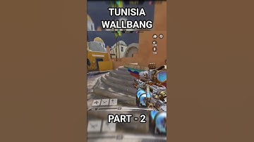 TUNISIA WALLBANG SPOT PART - 2 #callofduty #callofdutyhighlights #callofdutymobile #codm #codmobile