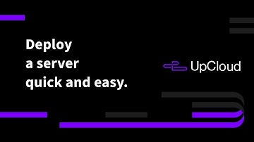 Deploy a server quick and easy with UpCloud