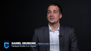 Daniel Geurkink talks about the Veteran Resource Center at Coastline College.