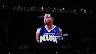 Pacers hold moment of silence to remember Rasual Butler