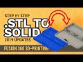 Modify an STL file — Fusion 360 Tutorial