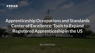 Apprenticeship Occupations and Standards Center of Excellence