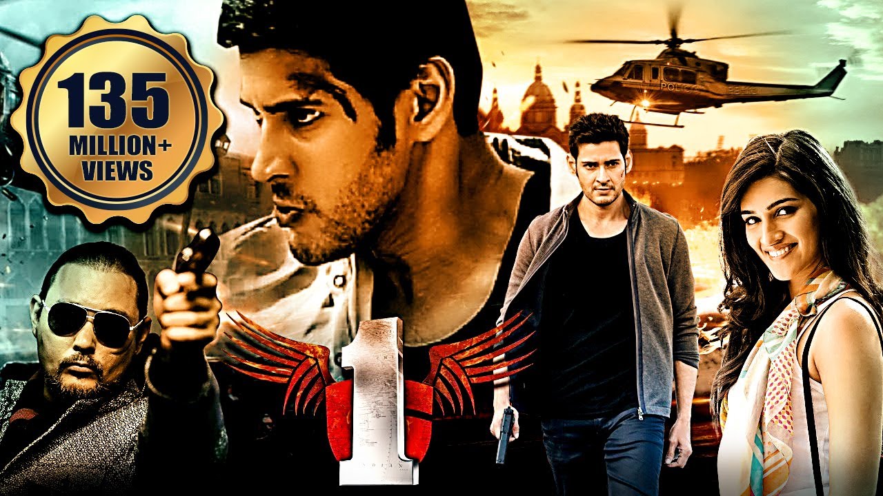 "1" South Indian Hindi Dubbed Action Movie Mahesh Babu, Kriti Sanon