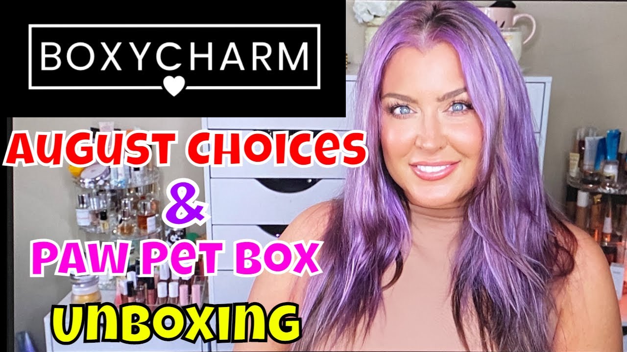 Boxycharm August 2021 Choices for Base and Premium Box | HOTMESS MOMMA MD