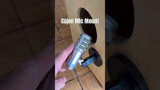 Cajon Mic Mount #kalanidas #drummer #drums #percussion