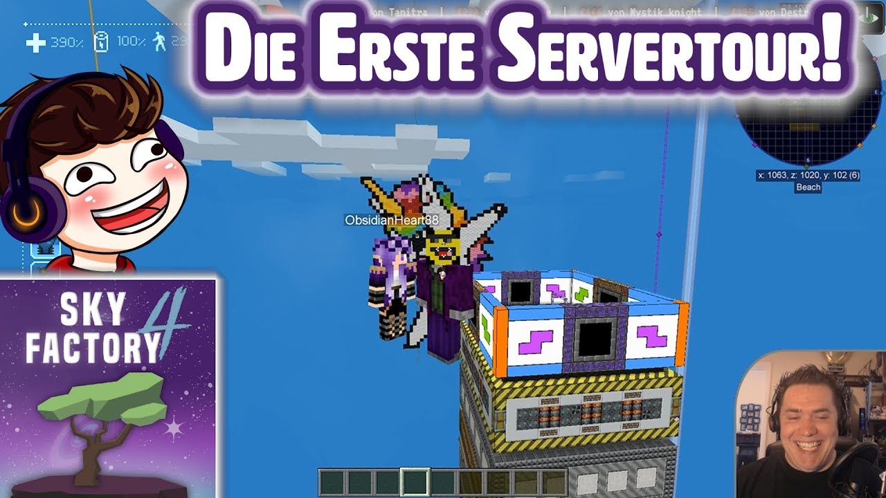 Wie sie alle ausrasten! 🌳 Let's play Minecraft Sky Factory 4 [E24 ...