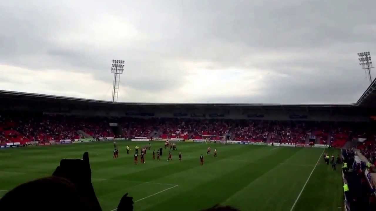 Doncaster vs Nottingham Forest (away fans) 21/09/13