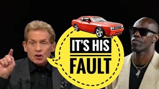 skip bayless blames Terrell owens for being hit by a car