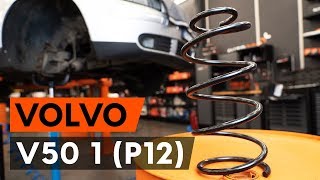 Как заменить пружину передней стойки амортизатора VOLVO V50 1 (P12) [ВИДЕОУРОК AUTODOC]