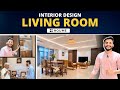 Indian living room makeover budgetfriendly design ideas  interior design by houmeindia