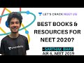 Best Books & Resources for NEET 2020 exam | AIR 6, NEET 2019 | Sarthak Bhat