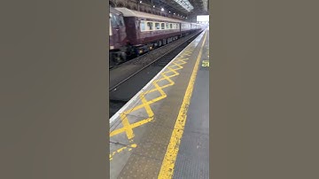 Class 47 rail tour passing Preston